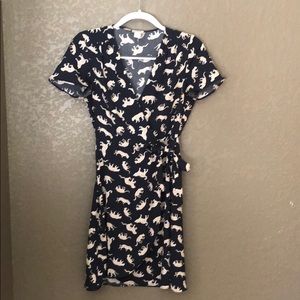J Crew Wrap Dress
